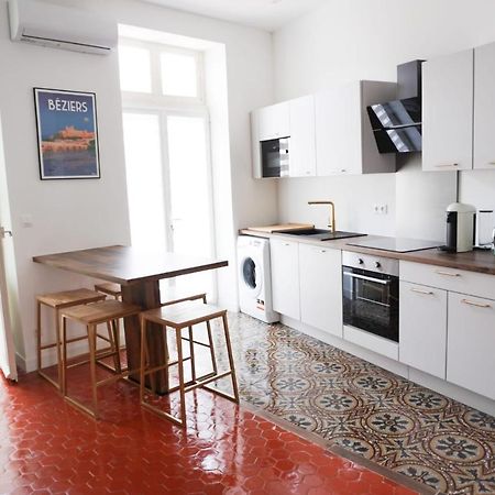 Bright And Modern 3-Bedroom Apartment, 90M2 With Air Condition, In Beziers Luaran gambar